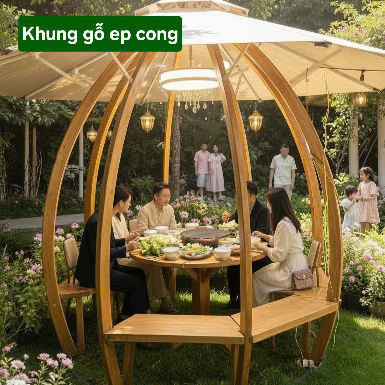 Chòi Gỗ Củ Hành Tây